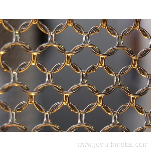 Decorative Hanging Aluminum Link Chain Metal Curtain